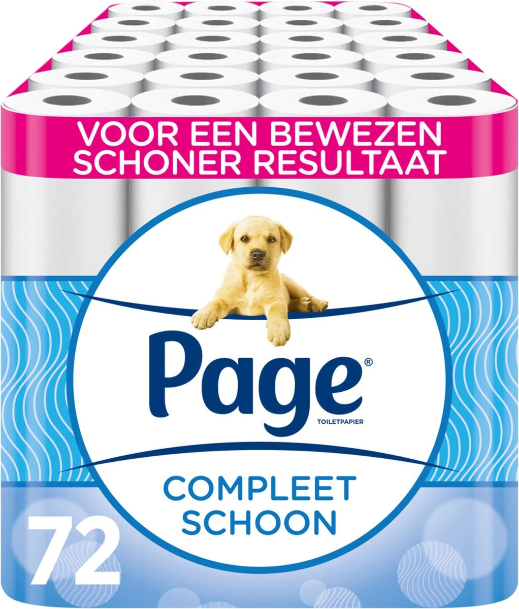 Page toiletpapier - 72 rollen - Compleet schoon wc papier - voordeelverpakking Page Toiletpapier - 72 Rollen - Compleet Schoon Wc Papier - Voordeelverpakking -Huishoudelijke Artikelen Winkel 1022x1200 1