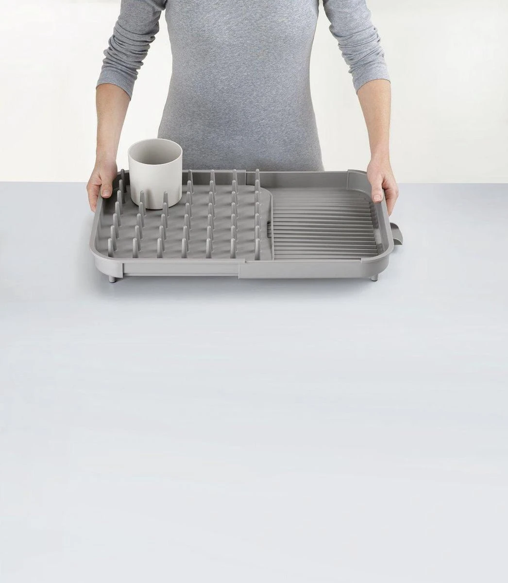 Afdruiprek Uitschuifbaar, Grijs - Joseph Joseph | Duo Afdruiprek Uitschuifbaar, Grijs - Joseph Joseph | Duo -Huishoudelijke Artikelen Winkel 1046x1200 2