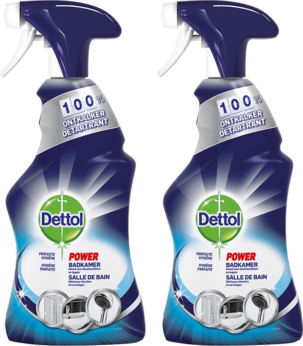 Dettol Allesreiniger Spray Power & Fresh - Badkamer - 500ml x2 Dettol Allesreiniger Spray Power & Fresh - Badkamer - 500ml X2 -Huishoudelijke Artikelen Winkel 1051x1200 3