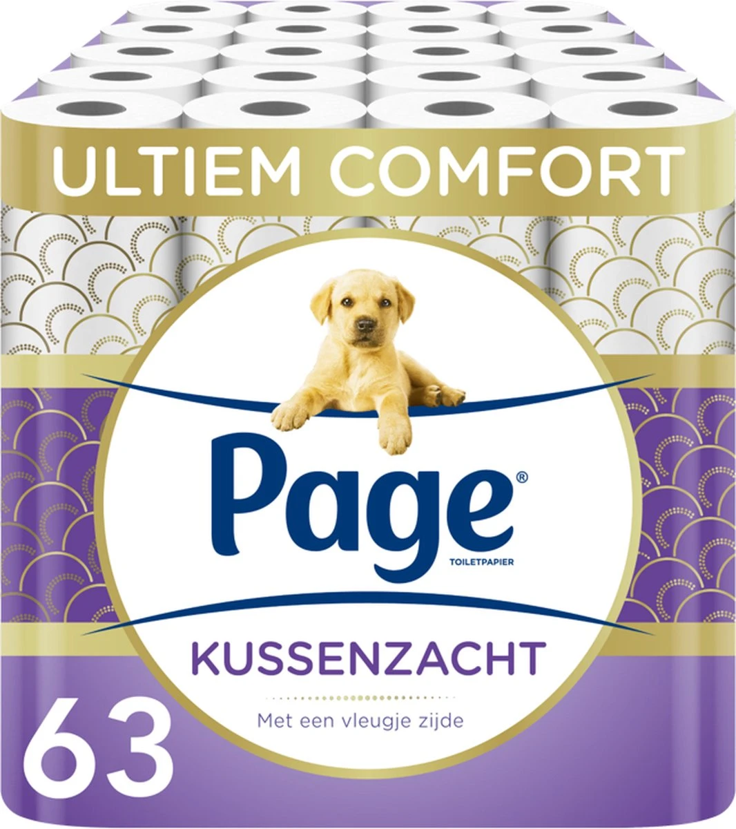 Page toiletpapier - 63 rollen - Kussenzacht wc papier (3-laags) - met extra zijde - voordeelverpakking Page Toiletpapier - 63 Rollen - Kussenzacht Wc Papier (3-laags) - Met Extra Zijde - Voordeelverpakking -Huishoudelijke Artikelen Winkel 1066x1200 1