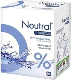 Neutral 0% Wit Parfumvrij Waspoeder - 45 Wasbeurten - Wasmiddel -Huishoudelijke Artikelen Winkel 1073x1200