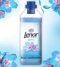 LENOR APRILFRIS WASVERZACHTER -8X21 WASBEURTEN-ST 525ML -Huishoudelijke Artikelen Winkel 1078x1200