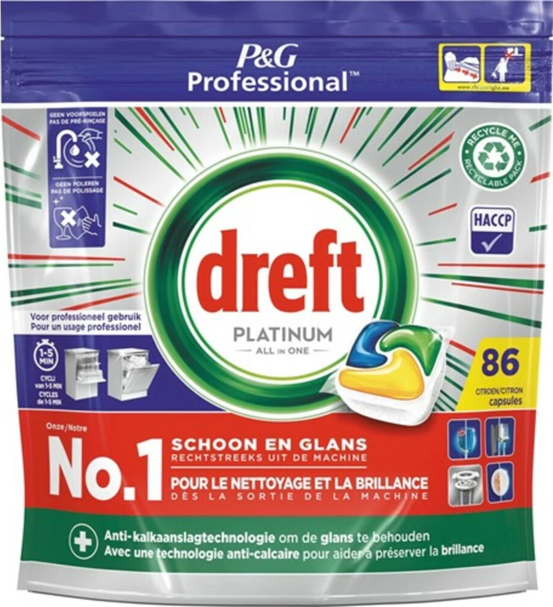 Dreft Professional Platinum Vaatwastabletten Lemon - 86 stuks Dreft Professional Platinum Vaatwastabletten Lemon - 86 Stuks -Huishoudelijke Artikelen Winkel 1093x1200 3