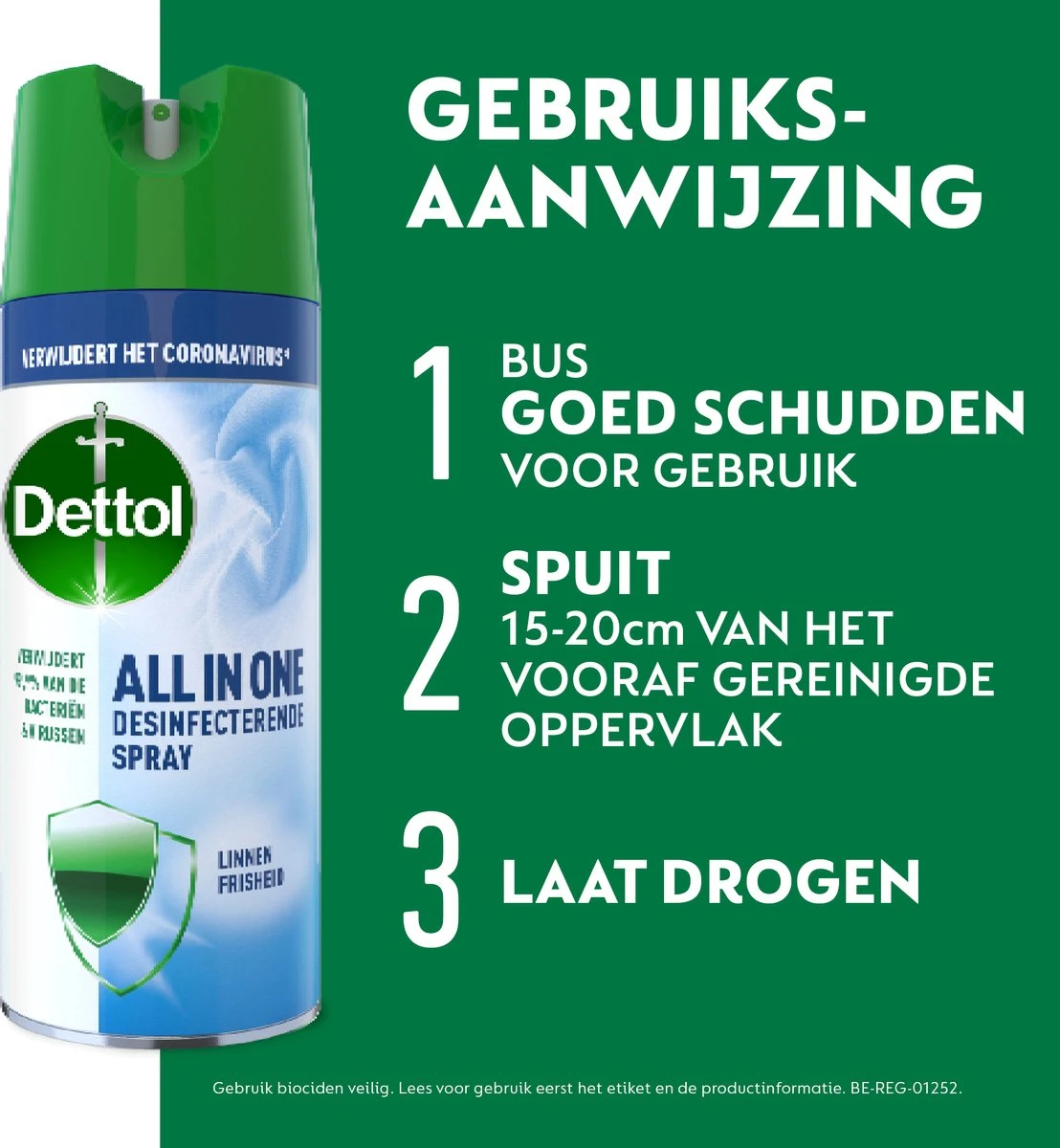 Dettol All in one Disinfectant Spray Linen - 400ml Dettol All In One Disinfectant Spray Linen - 400ml -Huishoudelijke Artikelen Winkel 1108x1200 3