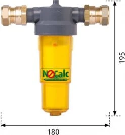 NoCalc CombiCompact PRO Starter Set - Incl. Sensor En Patroon - Waterontharder - Waterontkalker -Huishoudelijke Artikelen Winkel 1116x1200