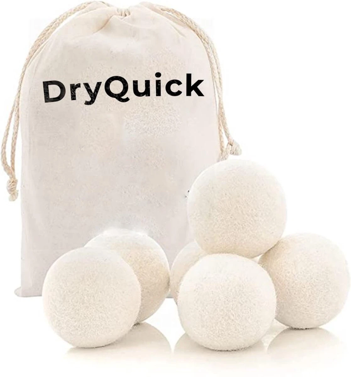 DRYQUICK Drogerballen- Wasbollen- Duurzaam Schapenwol - Herbruikbaar- 6 XL Wasballen Wit DRYQUICK Drogerballen- Wasbollen- Duurzaam Schapenwol - Herbruikbaar- 6 XL Wasballen Wit -Huishoudelijke Artikelen Winkel 1117x1200 3