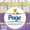 Page Toiletpapier - 32 Rollen - Kussenzacht Wc Papier (3-laags) - Voordeelverpakking
