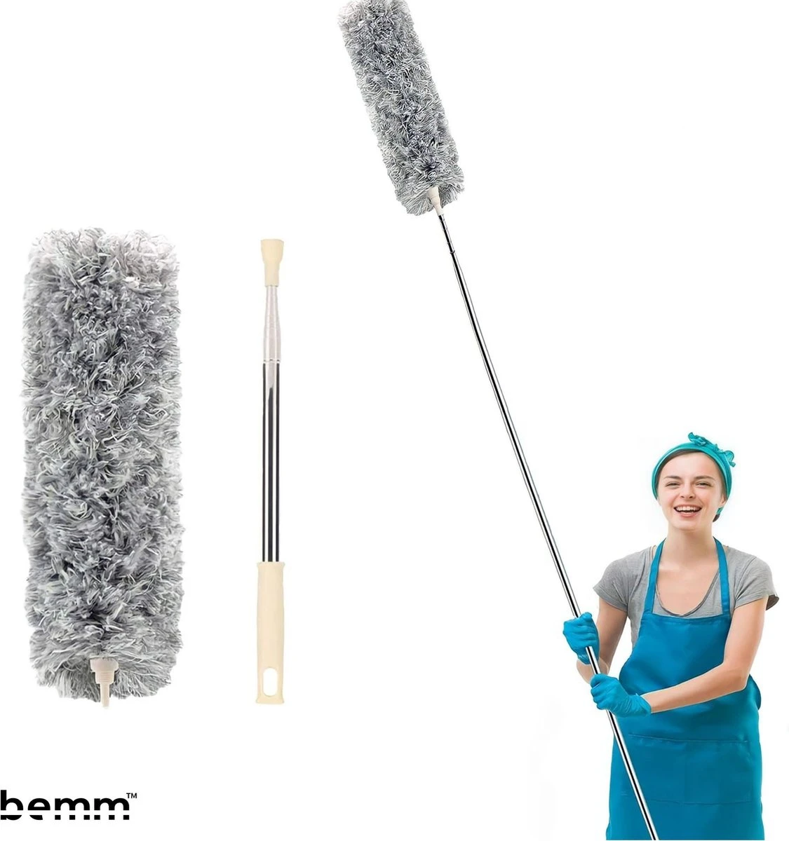 Plumeau - 280 cm - Uitschuifbaar - Ragebol - Wasbaar - 360° - Flexibel Plumeau - 280 Cm - Uitschuifbaar - Ragebol - Wasbaar - 360° - Flexibel -Huishoudelijke Artikelen Winkel 1125x1200 1