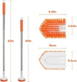 Merkloos Badkamer Reinigingsborstel - Badkamerschrobborstel - Reinigingsborstel - Met Afneembare Telescopische Handgreep En 180° Verstelbare Gezamenlijke Reinigingsborstel - Lange Steel 107 Cm 3 Merkloos Badkamer Reinigingsborstel - Badkamerschrobborstel - Reinigingsborstel - Met Afneembare Telescopische Handgreep En 180° Verstelbare Gezamenlijke Reinigingsborstel - Lange Steel 107 Cm -Huishoudelijke Artikelen Winkel 1126x1200 2