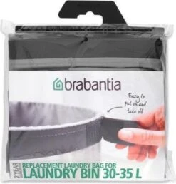 Brabantia Waszak Voor Wasmand - 30/35 L - Grijs -Huishoudelijke Artikelen Winkel 1149x1200 1