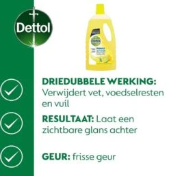 Dettol - Power & Fresh - Allesreiniger - Citrus - 8 X 1 Liter -Huishoudelijke Artikelen Winkel 1149x1200 4