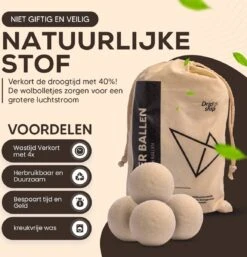 Drogerballen - Droogballen - Wasdrogerballen - Dryerballs - 6 Stuks - XL Formaat - Wol - Set 5 Drogerballen - Droogballen - Wasdrogerballen - Dryerballs - 6 Stuks - XL Formaat - Wol - Set -Huishoudelijke Artikelen Winkel 1155x1200 3