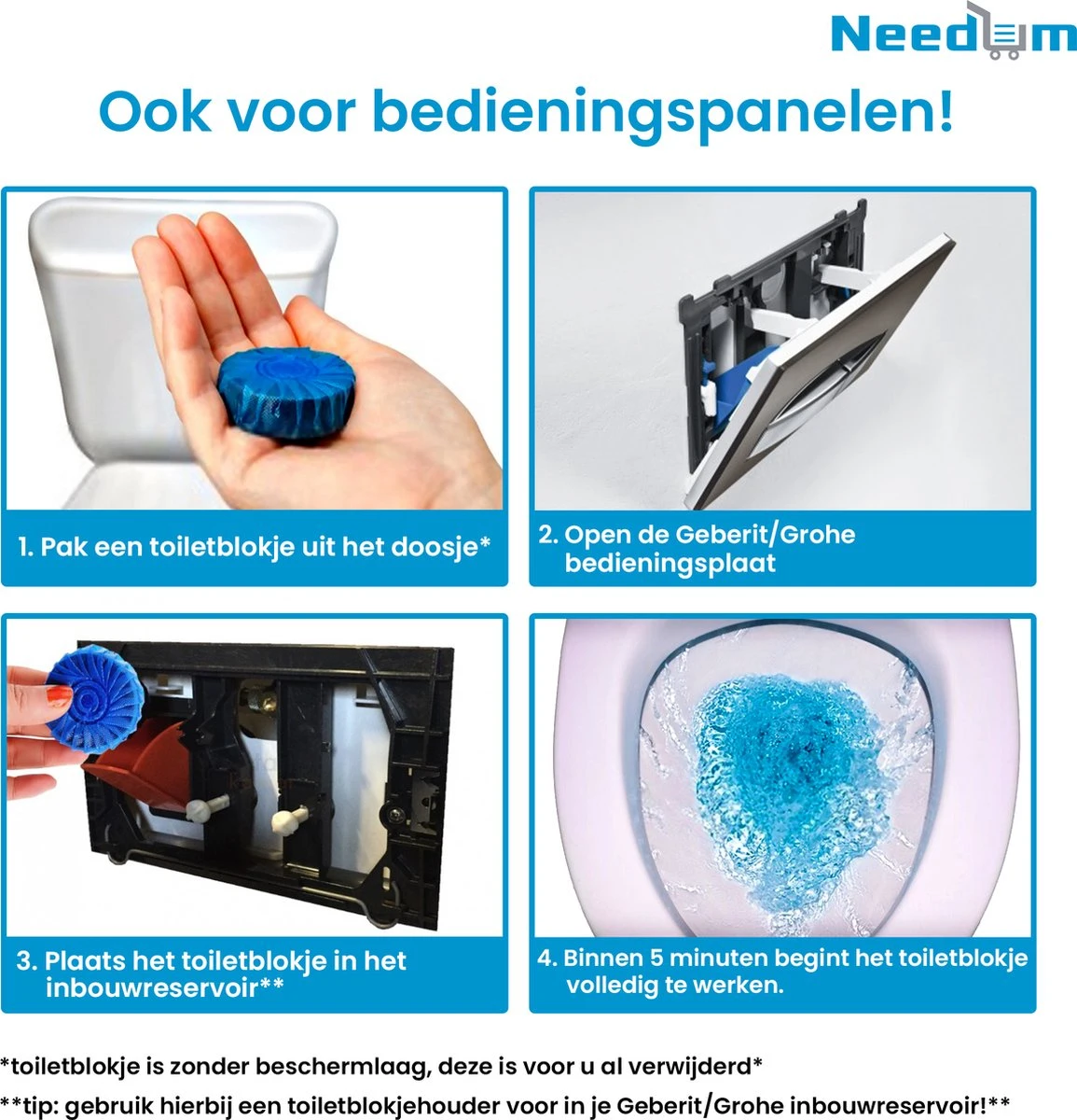 Needum Toiletblokjes voor inbouwreservoirs - WC blokjes - Toiletblokken in een voordeelverpakking - 12 stuks Needum Toiletblokjes Voor Inbouwreservoirs - WC Blokjes - Toiletblokken In Een Voordeelverpakking - 12 Stuks -Huishoudelijke Artikelen Winkel 1155x1200 9