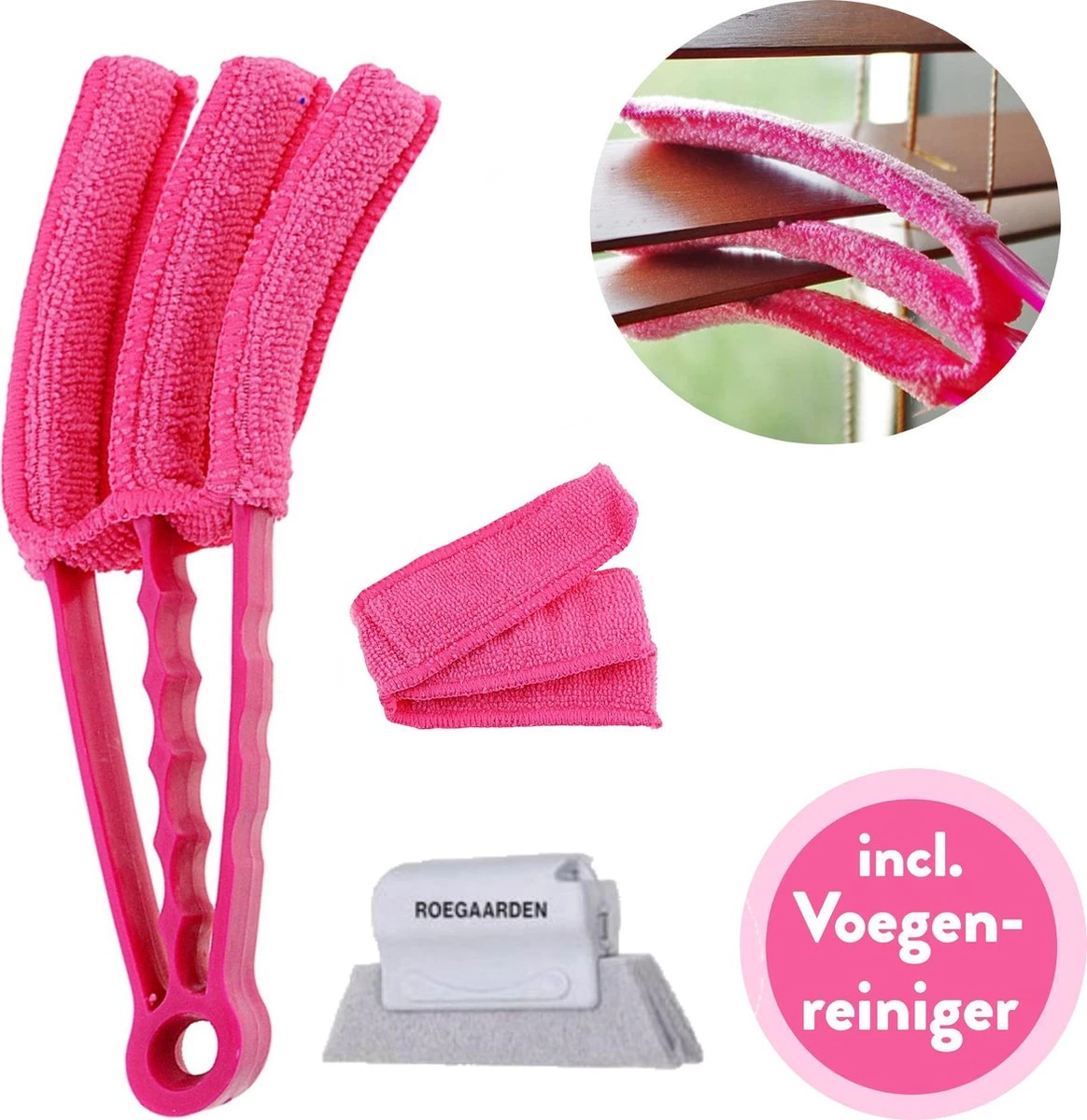 Jaloezie reiniger - Lamellen reiniger - Plumeau - Roze - Inclusief voegenreiniger Jaloezie Reiniger - Lamellen Reiniger - Plumeau - Roze - Inclusief Voegenreiniger -Huishoudelijke Artikelen Winkel 1164x1200 3