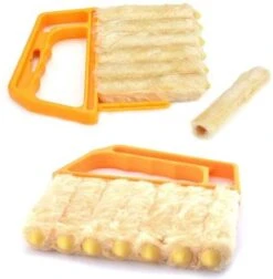 Merkloos 2 Stuks Luxaflex Reiniger - Lamellen Borstel - Stof Verwijderaar - Jaloezie Stoffer - Stofvrij -Huishoudelijke Artikelen Winkel 1174x1200 6