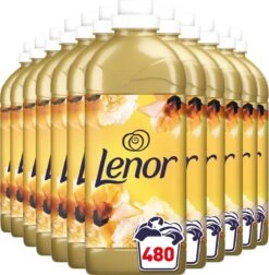 Lenor Gouden Orchidee - Wasverzachter - Voordeelverpakking 12 X 40 Wasbeurten