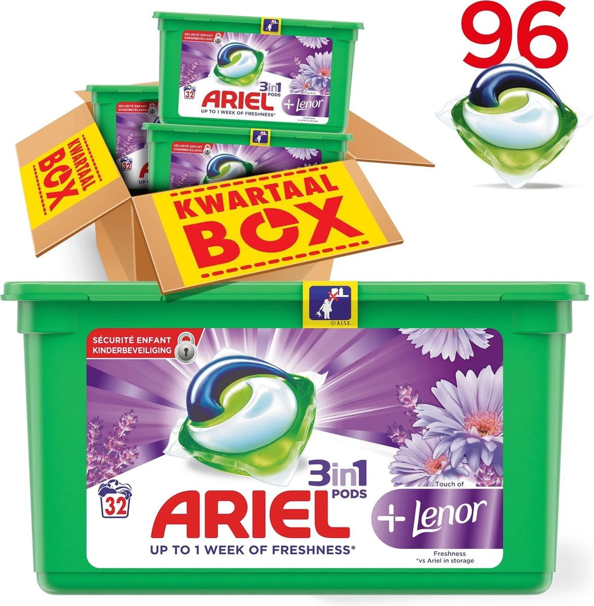 ARIEL PODS+ Lenor 32ct ARIEL PODS+ Lenor 32ct -Huishoudelijke Artikelen Winkel 1176x1200 1