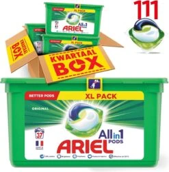 Ariel All In 1 Pods Regular Wasmiddel - Voordeelverpakking 3 X 37 Wasbeurten - Wasmiddel Pods 10 Ariel All In 1 Pods Regular Wasmiddel - Voordeelverpakking 3 X 37 Wasbeurten - Wasmiddel Pods -Huishoudelijke Artikelen Winkel 1179x1200