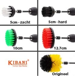 Borstelset Boormachine 25 Delig Per 2 - Schuursponsjes- Schrobborstel - Boorborstel - Schuurborstel - Borstel Boormachine - Schoonmaakborstel - Reinigingsborstel - Tapijtreiniger - Borstelset -Huishoudelijke Artikelen Winkel 1181x1200 6