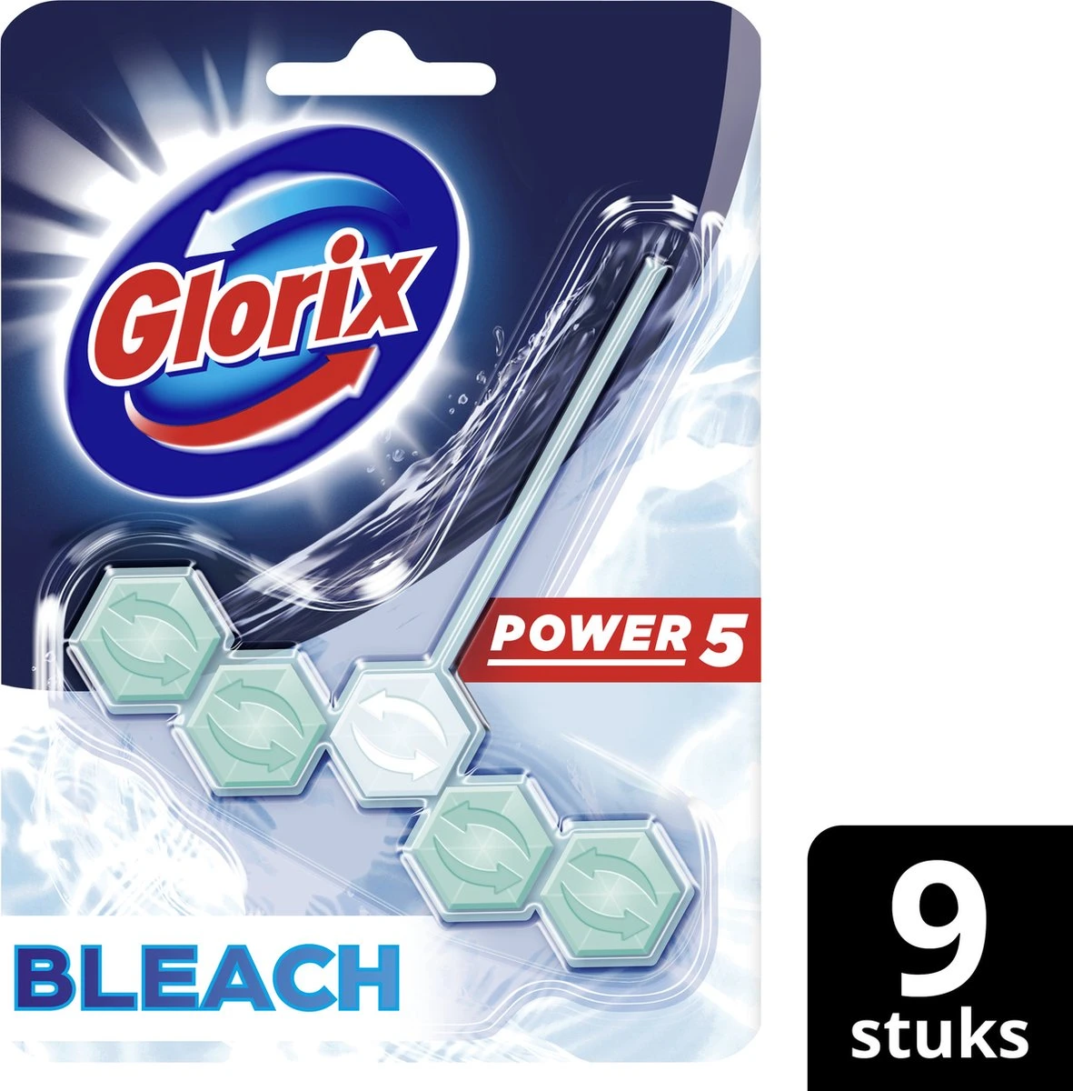 Glorix Power 5 Bleek Toiletblokken - 9 stuks - Voordeelverpakking Glorix Power 5 Bleek Toiletblokken - 9 Stuks - Voordeelverpakking -Huishoudelijke Artikelen Winkel 1181x1200 9