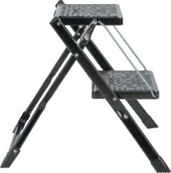 Huishoudtrap Opstapje Handy Zwart 2 Treden -Huishoudelijke Artikelen Winkel 1182x1200 3
