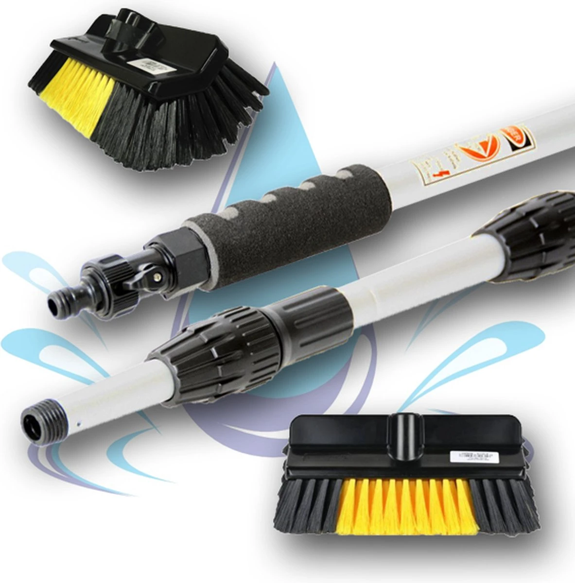 Wasborstel met telescopische steel 4 meter en gardena aansluiting / wasborstel met uitschuifbare telescoopsteel met waterdoorvoer Wasborstel Met Telescopische Steel 4 Meter En Gardena Aansluiting / Wasborstel Met Uitschuifbare Telescoopsteel Met Waterdoorvoer -Huishoudelijke Artikelen Winkel 1183x1200 8