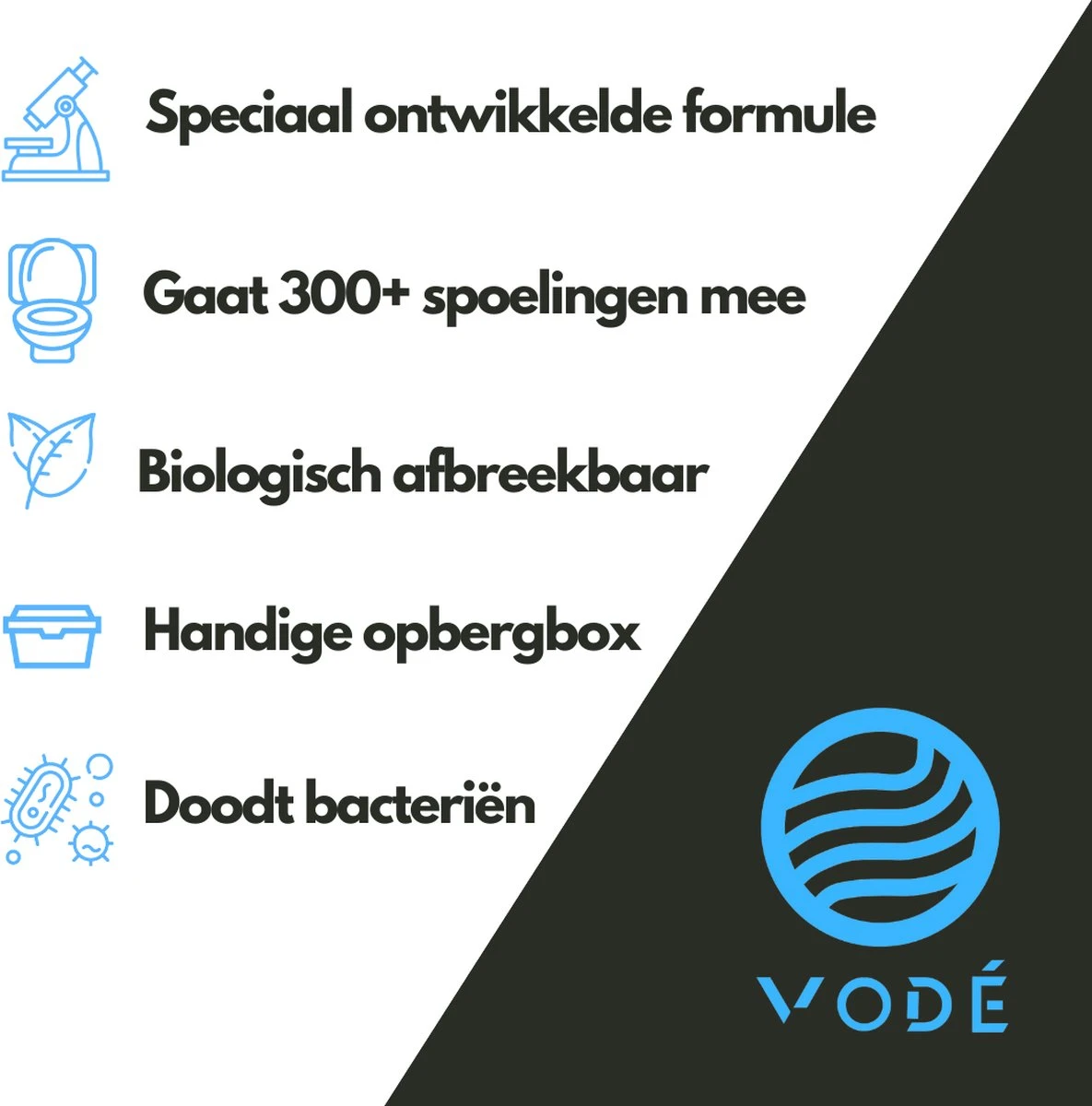 VODÉ Toiletblokjes inbouwreservoir 28 stuks - Voordeelverpakking – WC Blokjes – Stortbakblokjes – Geschikt voor Geberit | Grohe - Lavendel geur VODÉ Toiletblokjes Inbouwreservoir 28 Stuks - Voordeelverpakking – WC Blokjes – Stortbakblokjes – Geschikt Voor Geberit | Grohe - Lavendel Geur -Huishoudelijke Artikelen Winkel 1185x1200 5