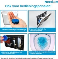 Needum ® Toiletblokjes Voor Inbouwreservoirs – WC-blokjes – Toiletblokken In Een Voordeelverpakking – 30 Stuks 7 Needum ® Toiletblokjes Voor Inbouwreservoirs – WC-blokjes – Toiletblokken In Een Voordeelverpakking – 30 Stuks -Huishoudelijke Artikelen Winkel 1190x1200 16