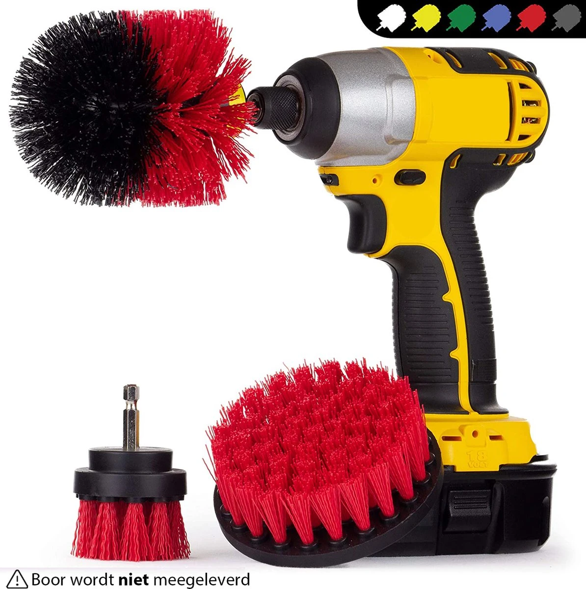 Kibani 9 delige borstelset voor boormachine - Wit, Rood, Geel - Voor wielen, tapijt, bekleding, beton en steen | schrobborstel – boorborstel – schuurborstel - borstel boormachine – schoonmaakborstel – reinigingsborstel – tapijtreiniger - borstelset Kibani 9 Delige Borstelset Voor Boormachine - Wit, Rood, Geel - Voor Wielen, Tapijt, Bekleding, Beton En Steen | Schrobborstel – Boorborstel – Schuurborstel - Borstel Boormachine – Schoonmaakborstel – Reinigingsborstel – Tapijtreiniger - Borstelset -Huishoudelijke Artikelen Winkel 1194x1200 8