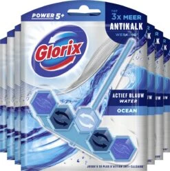 Glorix Power 5+ Ocean Toiletblokken - 7 Stuks - Voordeelverpakking 6 Glorix Power 5+ Ocean Toiletblokken - 7 Stuks - Voordeelverpakking -Huishoudelijke Artikelen Winkel 1195x1200 11