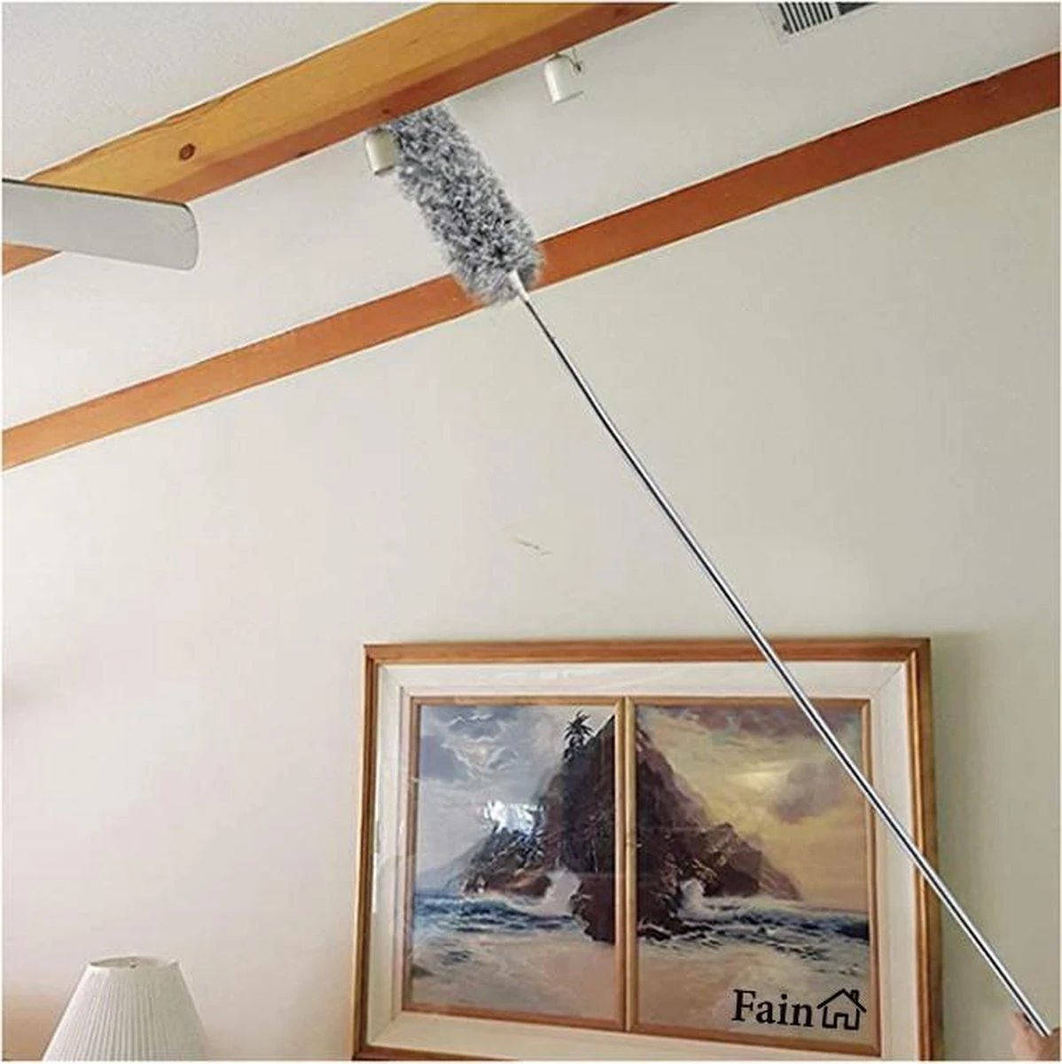 Fain® Plumeau met Telescoopsteel – Grijs – 80 tot 280 cm - Uitschuifbaar – Wasbaar - Flexibel 360° Draaibaar – Duster - Microvezel Ragebol Fain® Plumeau Met Telescoopsteel – Grijs – 80 Tot 280 Cm - Uitschuifbaar – Wasbaar - Flexibel 360° Draaibaar – Duster - Microvezel Ragebol -Huishoudelijke Artikelen Winkel 1198x1200 30