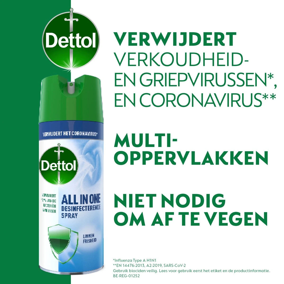 Dettol All in one Disinfectant Spray Linen - 400ml Dettol All In One Disinfectant Spray Linen - 400ml -Huishoudelijke Artikelen Winkel 1199x1200 16
