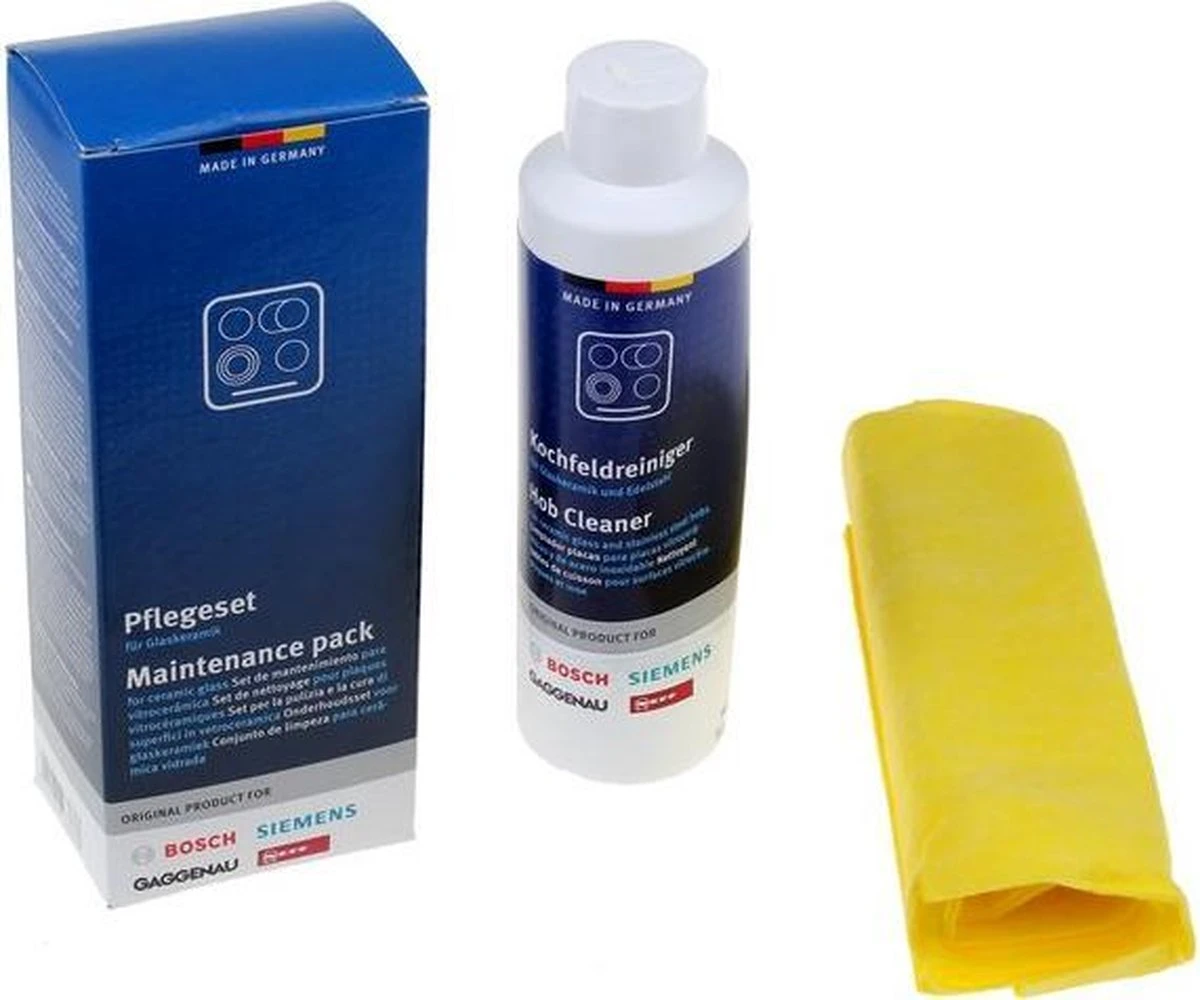 Bosch / Siemens Kookplaat onderhoudsset - Onderhoudsset voor keramische oppervlakken Bosch / Siemens Kookplaat Onderhoudsset - Onderhoudsset Voor Keramische Oppervlakken -Huishoudelijke Artikelen Winkel 1200x1000 7