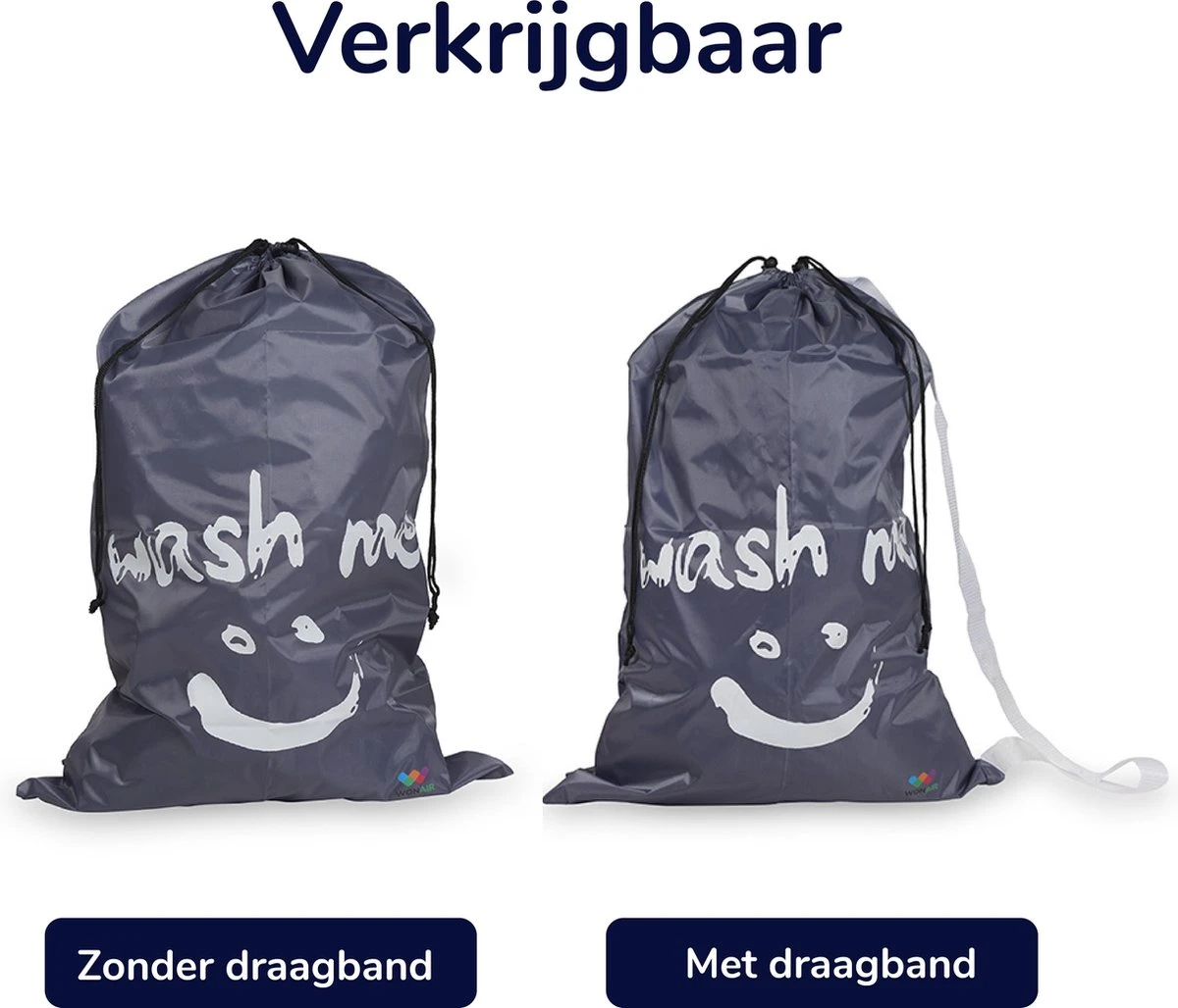 Wonair - Grote waszak - Wash me - Wastas - 60x90cm - Grijs - Met trekkoord Wonair - Grote Waszak - Wash Me - Wastas - 60x90cm - Grijs - Met Trekkoord -Huishoudelijke Artikelen Winkel 1200x1028 1