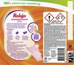 Robijn Classics Color Wasmiddeldoekjes - 4 X 16 Wasstrips - Voordeelverpakking 3 Robijn Classics Color Wasmiddeldoekjes - 4 X 16 Wasstrips - Voordeelverpakking -Huishoudelijke Artikelen Winkel 1200x1055