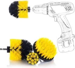 Merkloos 3 Delige Borstelset Voor Boormachine, Opzetstuk Voor Boormachine, Reinigingsborstels, Boorborstels -Huishoudelijke Artikelen Winkel 1200x1083 2