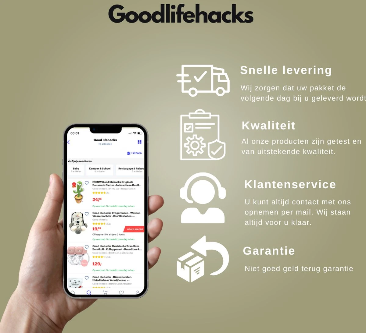 Goodlifehacks Originele XL 6 Stuks Drogerballen - Wasbollen - Wasverzachter - Zero waste Dryerballs - Duurzaam - Herbruikbare Droogballen - Wit & Grijs - Energie besparen Goodlifehacks Originele XL 6 Stuks Drogerballen - Wasbollen - Wasverzachter - Zero Waste Dryerballs - Duurzaam - Herbruikbare Droogballen - Wit & Grijs - Energie Besparen -Huishoudelijke Artikelen Winkel