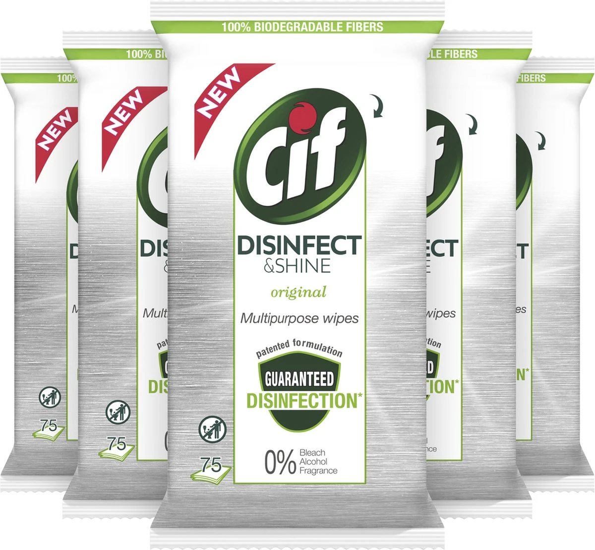 Cif Disinfect & Shine Wipes doden 99,99% van de bacteriën Original desinfecterende schoonmaakdoekjes, van 100% biologisch afbreekbaar textiel 5 x 75 doekjes Cif Disinfect & Shine Wipes Doden 99,99% Van De Bacteriën Original Desinfecterende Schoonmaakdoekjes, Van 100% Biologisch Afbreekbaar Textiel 5 X 75 Doekjes -Huishoudelijke Artikelen Winkel 1200x1111 2