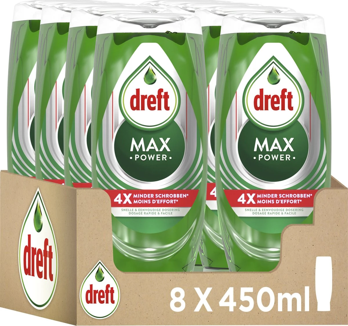 Dreft MaxPower - Vloeibaar Afwasmiddel - Voordeelverpakking 8 x 450 ml Dreft MaxPower - Vloeibaar Afwasmiddel - Voordeelverpakking 8 X 450 Ml -Huishoudelijke Artikelen Winkel 1200x1124 3