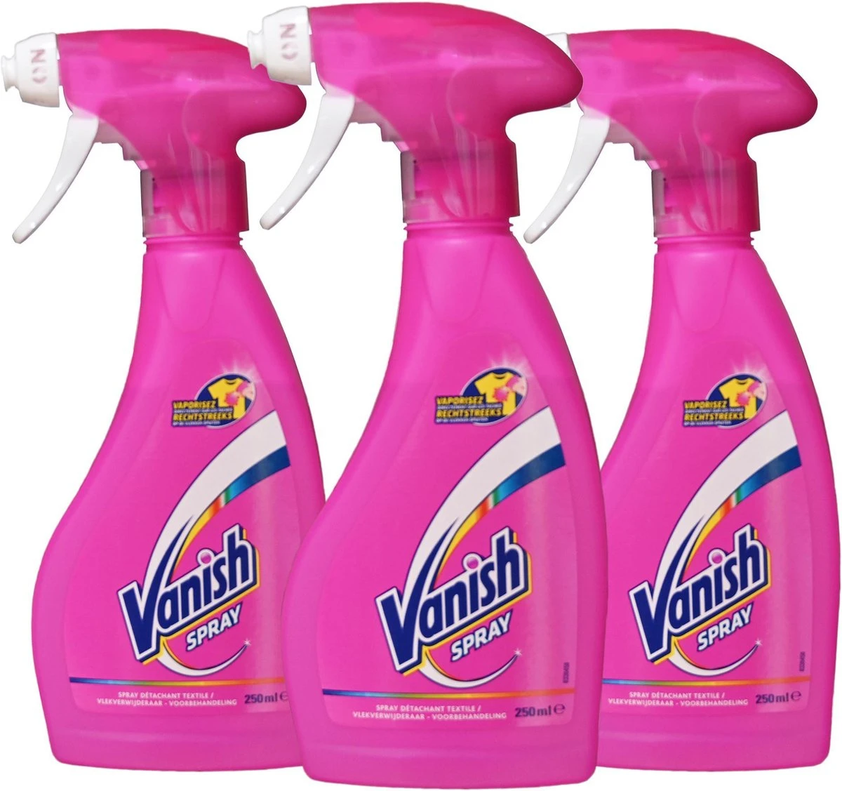 Vanish Spray 250 ml - Vlekverwijderaar - Wasmiddel 3x 250ml Vanish Spray 250 Ml - Vlekverwijderaar - Wasmiddel 3x 250ml -Huishoudelijke Artikelen Winkel