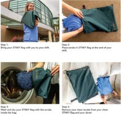 STNKY Pro Edition - Wasbare Sport, Reis- En Wastas - Groen - 13 Liter - Geurloos 6 STNKY Pro Edition - Wasbare Sport, Reis- En Wastas - Groen - 13 Liter - Geurloos -Huishoudelijke Artikelen Winkel 1200x1129 4