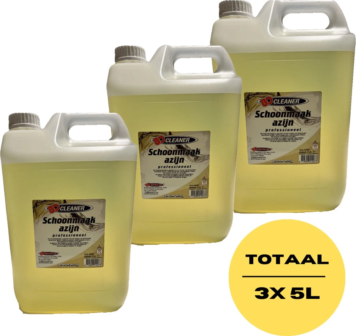 BO cleaner - Schoonmaak Azijn - 3x 5 Liter - VOORDEEL VERPAKKING - Reiniger - Professioneel - BEST SELLER - Azijn - Tegels- Groene Aanslag - Schoonmaak - 15L BO Cleaner - Schoonmaak Azijn - 3x 5 Liter - VOORDEEL VERPAKKING - Reiniger - Professioneel - BEST SELLER - Azijn - Tegels- Groene Aanslag - Schoonmaak - 15L -Huishoudelijke Artikelen Winkel 1200x1133 4