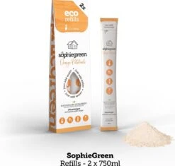 SophieGreen Voorjaarspakket; Allesreiniger + Keukenreiniger - 2x 750ml + Navullingen + Sopje Allesreiniger 100g -Huishoudelijke Artikelen Winkel 1200x1142 8
