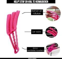 Jaloezie Reiniger - Lamellen Reiniger - Plumeau - Roze - Inclusief Voegenreiniger 2 Jaloezie Reiniger - Lamellen Reiniger - Plumeau - Roze - Inclusief Voegenreiniger -Huishoudelijke Artikelen Winkel 1200x1145 1
