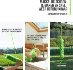 Strex Telescopische Plumeau Set Met Telescoopsteel - 60 Tot 140 Cm - Uitschuifbaar - Flexibel - Microvezel Ragebol - 5-Delige Schoonmaak Set 5 Strex Telescopische Plumeau Set Met Telescoopsteel - 60 Tot 140 Cm - Uitschuifbaar - Flexibel - Microvezel Ragebol - 5-Delige Schoonmaak Set -Huishoudelijke Artikelen Winkel 1200x1146 3