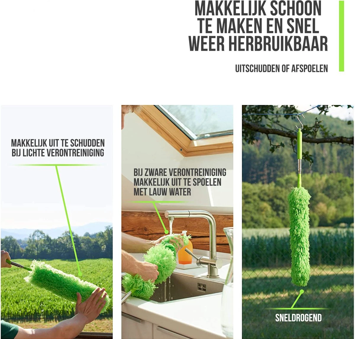 Strex Telescopische Plumeau Set met Telescoopsteel - 60 tot 140 cm - Uitschuifbaar - Flexibel - Microvezel Ragebol - 5-Delige schoonmaak set Strex Telescopische Plumeau Set Met Telescoopsteel - 60 Tot 140 Cm - Uitschuifbaar - Flexibel - Microvezel Ragebol - 5-Delige Schoonmaak Set -Huishoudelijke Artikelen Winkel 1200x1146 3