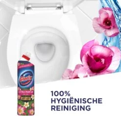 Glorix WC Powergel Toiletreiniger Pink Flower - 6 X 750 Ml - Voordeelverpakking -Huishoudelijke Artikelen Winkel 1200x1147 10