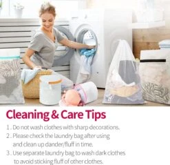 BOTC Waszakken - Wasnetten - Set Van 5 - Bescherm Je Wasgoed En Wasmachine - Transparant -Huishoudelijke Artikelen Winkel 1200x1160 7