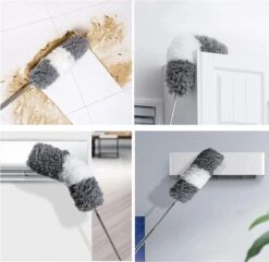 Vannons - Plumeau - Ragebol - Plumeau Uitschuifbaar Tot 245 Cm - Met Telescoopsteel - Wasbaar Microvezel - Grijs Wit 2 Vannons - Plumeau - Ragebol - Plumeau Uitschuifbaar Tot 245 Cm - Met Telescoopsteel - Wasbaar Microvezel - Grijs Wit -Huishoudelijke Artikelen Winkel 1200x1171 3