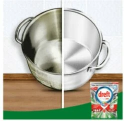 Dreft Platinum Plus All In One Deep Clean - Vaatwastabletten - Voordeelverpakking 5 X 16 Stuks 3 Dreft Platinum Plus All In One Deep Clean - Vaatwastabletten - Voordeelverpakking 5 X 16 Stuks -Huishoudelijke Artikelen Winkel 1200x1173 4